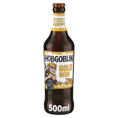 Hobgoblin Gold Ale Beer Bottle