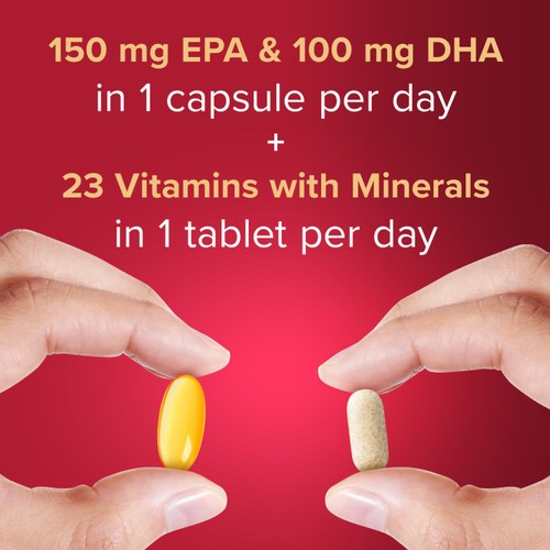 Seven Seas Perfect7 Woman Plus Multivitamins & Omega-3 30 Day Duo Pack