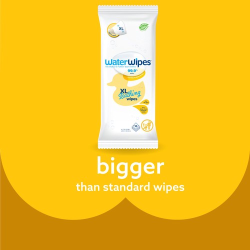 WaterWipes Extra Large Bathing Baby Wipes