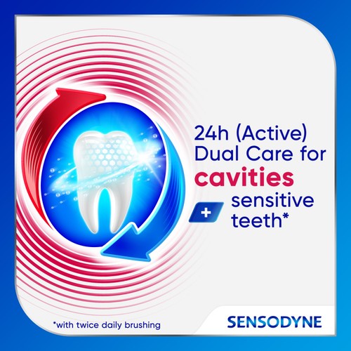 Sensodyne Cavity + Sensitivity Toothpaste, 75ml