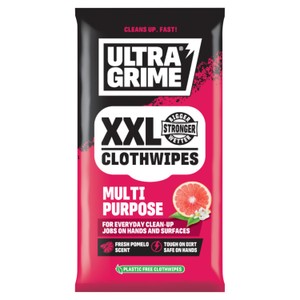 UltraGrime Multipurpose XXL Clothwipes