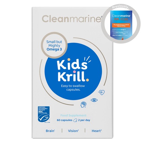 Cleanmarine For Kids Omega 3 MSC Krill Oil