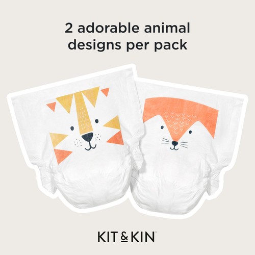Kit & Kin Hypoallergenic Nappies Size 4 (9-14kg)