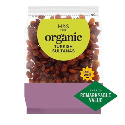 M&S Organic Sultanas