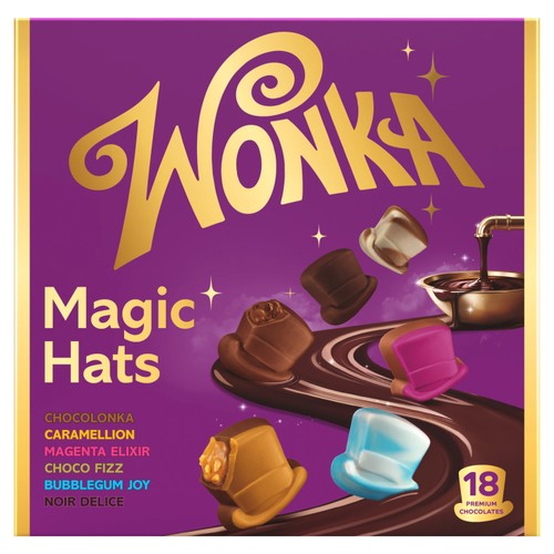 Wonka Chocolate Magic Hats Mixed Box