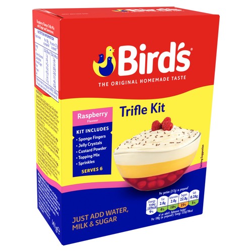 Bird's Ready To Make Raspberry Trifle Dessert Kit