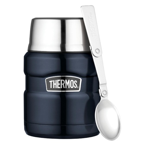 Thermos Stainless King Food Flask 470ml Blue