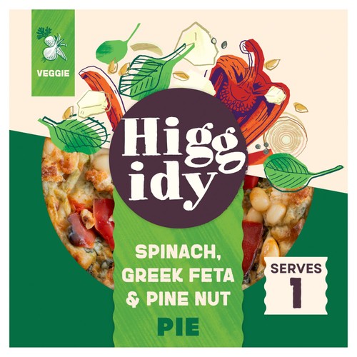 Higgidy Spinach, Feta & Pine Nut Pie