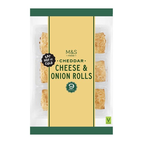 M&S 9 Cheese & Onion Rolls