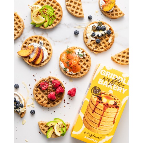 Griddle Bakery Original Wholegrain Toaster Waffles