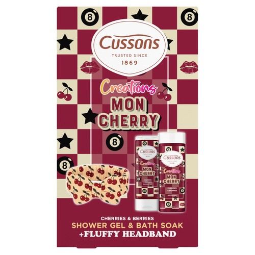 Cussons Creations Mon Cherry Headband Gift Set