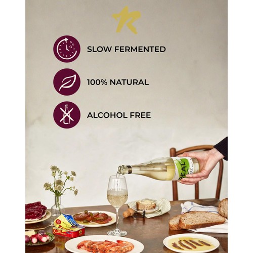 REAL Dry Slow Fermented Sparkling Tea