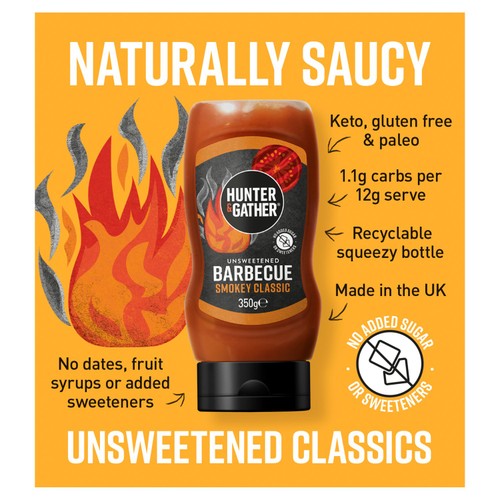 Hunter & Gather Unsweetened BBQ Sauce