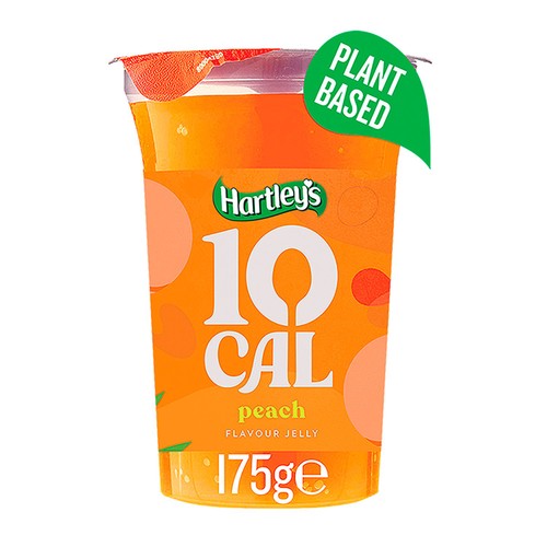 Hartley's 10 Cal Peach Jelly Pot