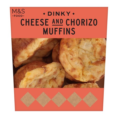M&S Dinky Mature Cheddar & Chorizo Muffins