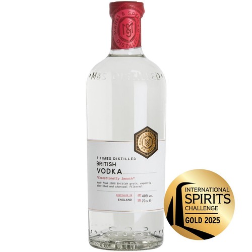 M&S Distilled 5 Times Distilled British Vodka