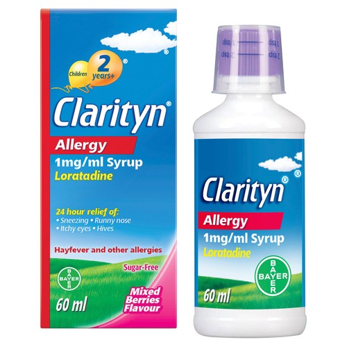 Clarityn Kids Allergy Syrup Mixed Berries