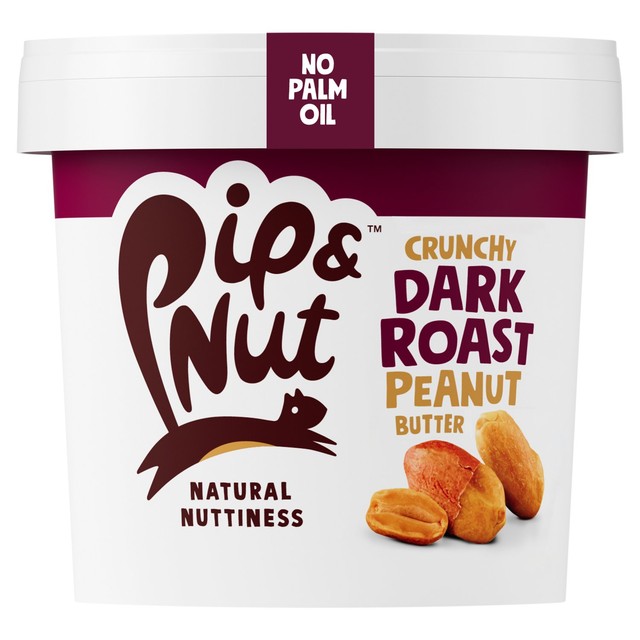 Pip & Nut Dark Roast Crunchy Peanut Butter 1kg