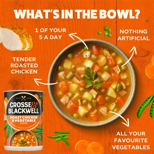 Crosse & Blackwell Roast Chicken & Vegetable Soup