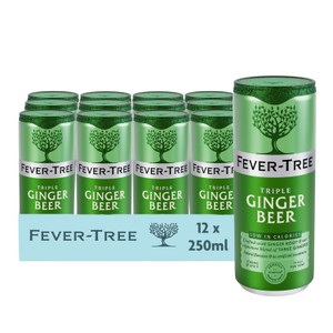 Fever-Tree Light Ginger Beer 12x250ml