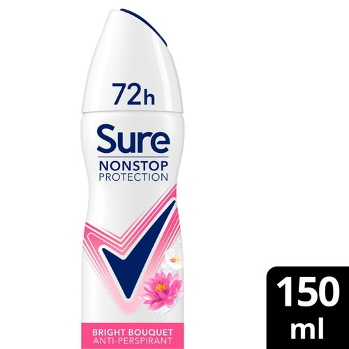 Sure Women Bright Bouquet 72hr Nonstop Protection  Antiperspirant Deodorant