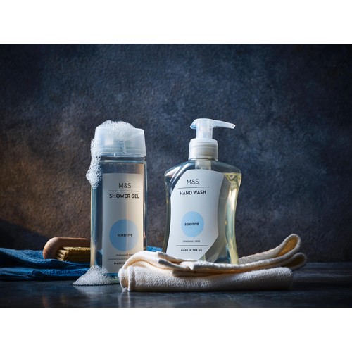 M&S Sensitive Hand Wash Fragrance Free Ocado