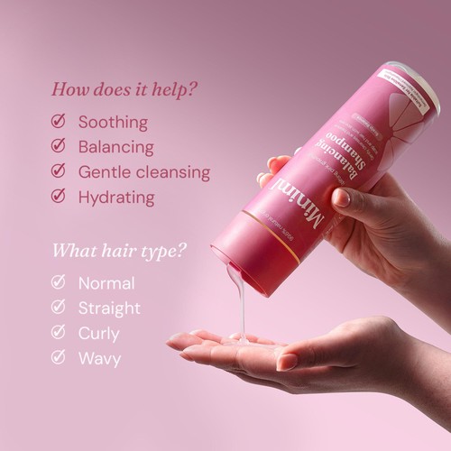Miniml Balancing Shampoo Uplifting Pink Grapefruit