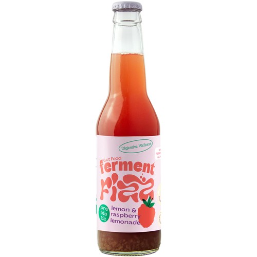 Ferment Fizz Lemon & Raspberry Lemonade