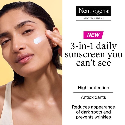 Neutrogena Ultra Sheer Face Sunscreen Age Defence Fluid SPF50