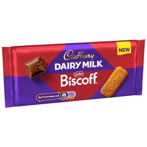 Cadbury Dairy Milk Biscoff Biscuit Chocolate Bar