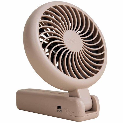 M&S USB Travel Fan, Neutral