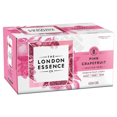 London Essence Co. Pink Grapefruit Cans