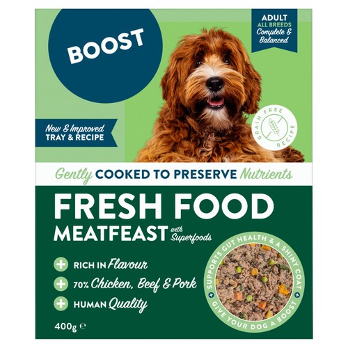 BOOST Pet Meat Feast Meal for Dogs