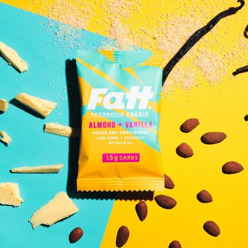 att Almond + Vanilla High Fibre Keto Cookie