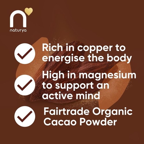 Naturya Organic Fair Trade Cacao Powder