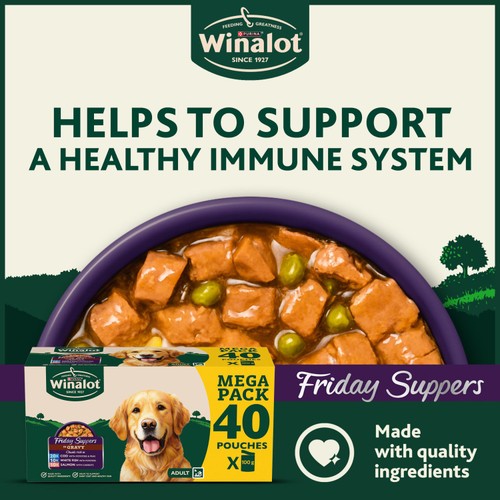 Winalot Friday Suppers Mixed in Gravy Wet Dog Food