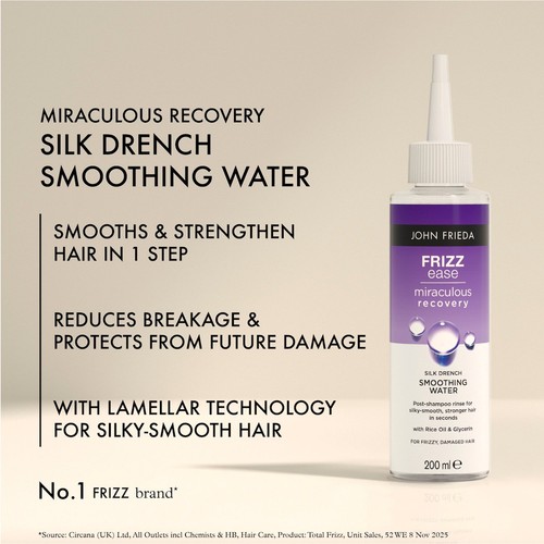 John Frieda Miraculous Recovery Smoothing Water