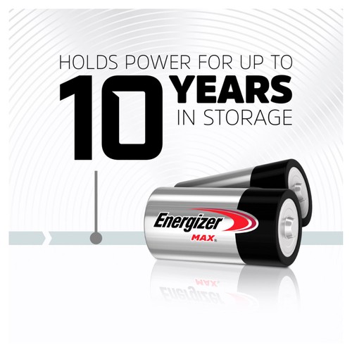Energizer Max C Batteries, Alkaline