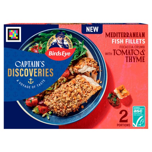 Birds Eye 2 ASC Tomato & Thyme Fish Fillets