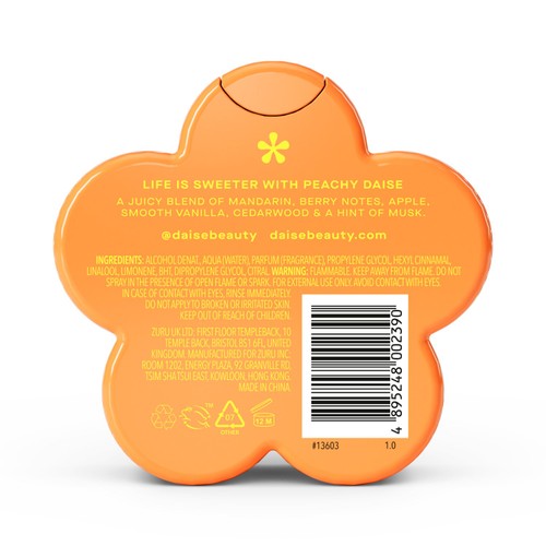 DAISE Peachy Fragrance Body Mist in Berry & Mandarin