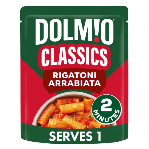 Dolmio Classics Arrabbiata Rigatoni Microwave Pasta Meal