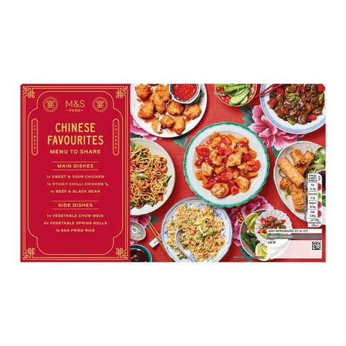 M&S Chinese Favourites Takeaway Box