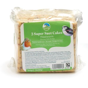 RSPB Super Suet Cakes Mealworm