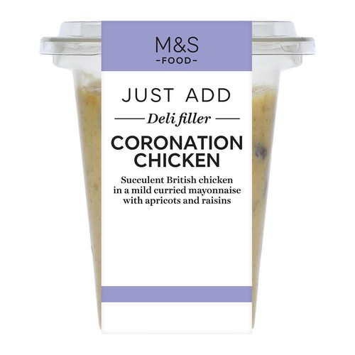 M&S Coronation Chicken Deli Filler