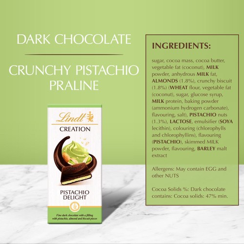 Lindt Creation Dark Pistachio