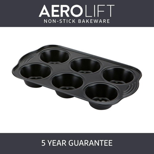 Prestige Aerolift Carbon Steel Muffin Tin 6 Cup