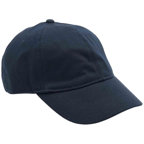 M&S Mens Pure Cotton Baseball Cap, Navy