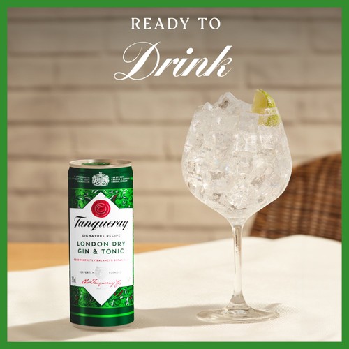 Tanqueray London Dry Gin & Tonic Ready to Drink Can