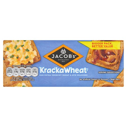 Jacob's Krackawheat Crackers