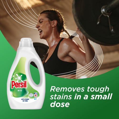 Persil Bio Laundry Detergent Washing Liquid 35 Washes